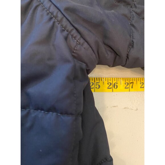 Lands End Mens Quilted Jacket Navy XXL - Picture 7 of 9